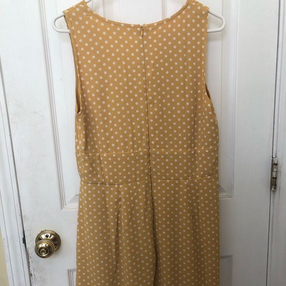 Francesca’s Yellow Polka Dot Dress - Picture 4 of 4